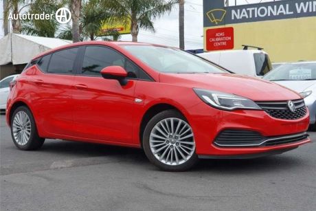 Red 2017 Holden Astra Hatchback R