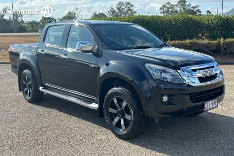 Black 2016 Isuzu D-MAX Crew Cab Utility LS-M HI-Ride (4X4)