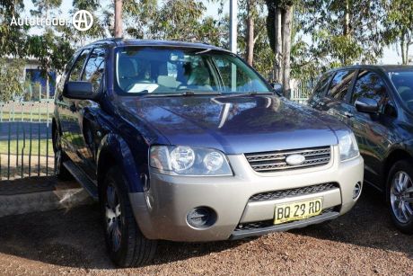 Blue 2008 Ford Territory Wagon TX (rwd)
