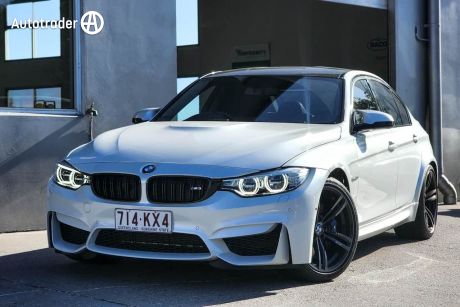 White 2015 BMW M3 Sedan