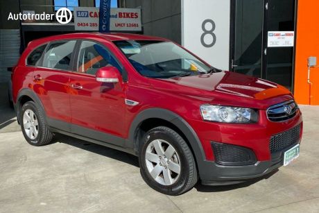 Red 2015 Holden Captiva Wagon 7 LS (fwd)