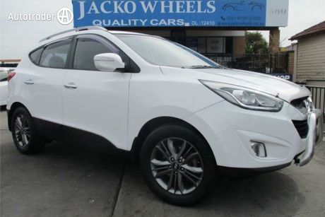 White 2014 Hyundai IX35 Wagon Elite (awd)