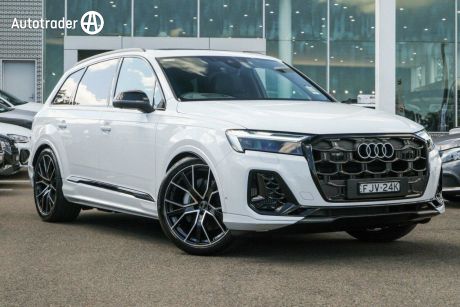 White 2024 Audi Q7 Wagon 55 Tfsi S Line Quattro Mhev