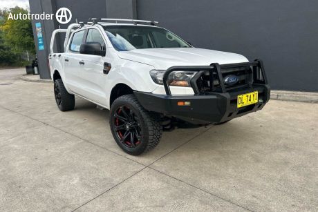 White 2016 Ford Ranger Crew Cab Pickup XL 2.2 HI-Rider (4X2)