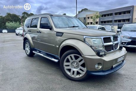 Gold 2007 Dodge Nitro Wagon SXT
