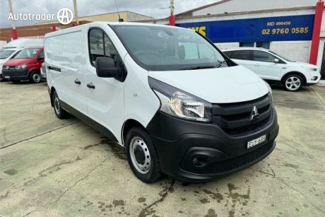 White 2022 Mitsubishi Express Van Glx+ LWB Tailgate (m.med/Navi)