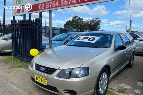 Gold 2008 Ford Falcon Wagon XT (lpg)