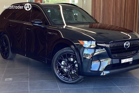 Black 2024 Mazda CX-90 Wagon G50E Azami Mhev