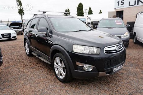 Black 2013 Holden Captiva Wagon 7 LX (4X4)