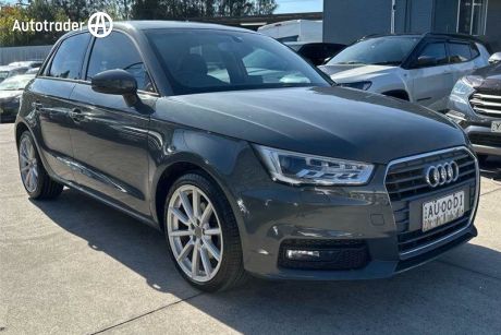 Grey 2018 Audi A1 Hatchback Sportback 1.4 Tfsi Sport