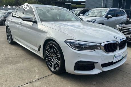 White 2020 BMW 530D Sedan M Sport