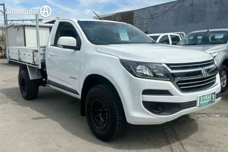 White 2018 Holden Colorado Cab Chassis LS (4X2)