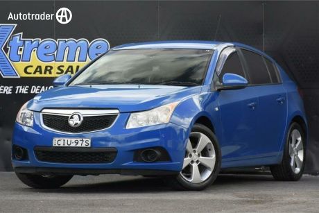 Blue 2012 Holden Cruze Hatchback CD Equipe