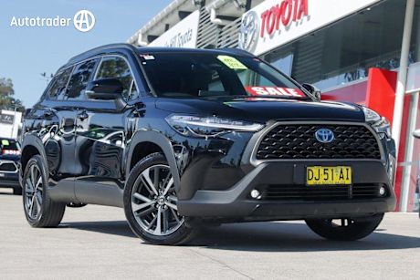 Black 2023 Toyota Corolla Cross Wagon Atmos 2WD Hybrid