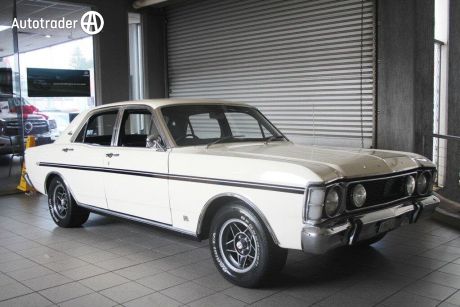 White 1970 Ford Fairmont Sedan