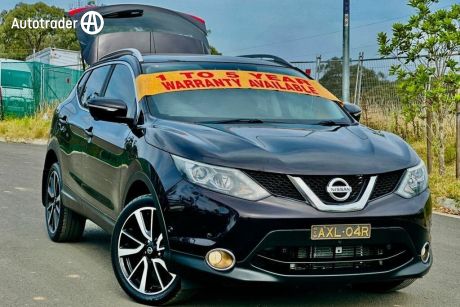 Blue 2014 Nissan Qashqai Wagon Ti J11 2.0L Auto Luxury SUV