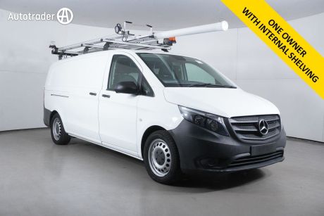 White 2018 Mercedes-Benz Vito Van 114 Bluetec LWB