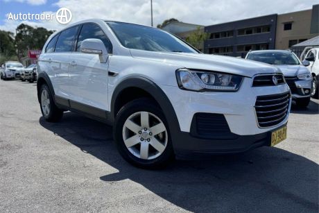 White 2016 Holden Captiva Wagon 5 LS (fwd)