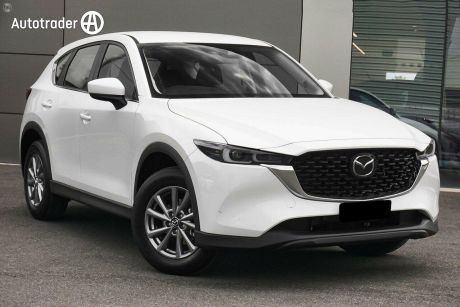 White 2024 Mazda CX-5 Wagon G25 Maxx Sport (fwd)