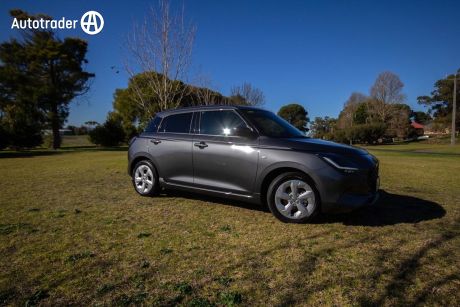 Grey 2024 Suzuki Swift Hatchback Hybrid Plus