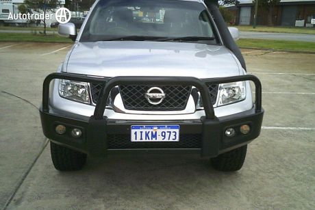 Silver 2012 Nissan Navara Ute Tray