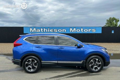 Blue 2017 Honda CR-V Wagon VTI-LX (awd)
