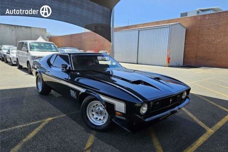 Black 1972 Ford Mustang Coupe