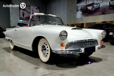 White 1964 Auto Union 1000 SP Convertible