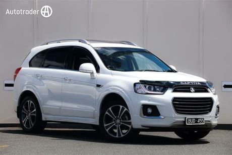 White 2016 Holden Captiva Wagon 7 LTZ (awd)