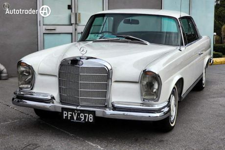 White 1968 Mercedes-Benz 280 Coupe SE