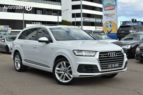 White 2016 Audi Q7 Wagon 3.0 TDI Quattro