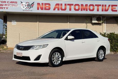 White 2012 Toyota Camry Sedan Altise