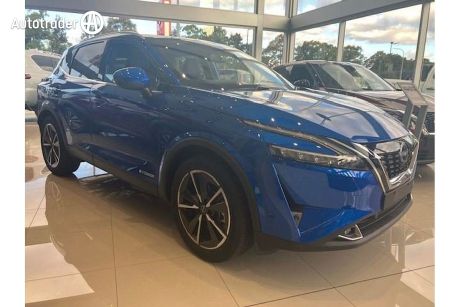 Blue 2023 Nissan Qashqai Wagon TI E-Power (hybrid)