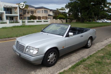 Silver 1997 Mercedes-Benz E220 Cabriolet CA