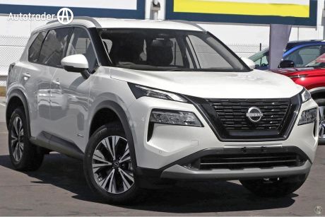 White 2023 Nissan X-Trail Wagon ST-L (4WD) E-Power (hybrid)