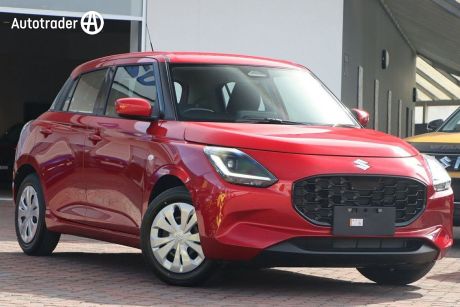 Red 2024 Suzuki Swift Hatchback Hybrid