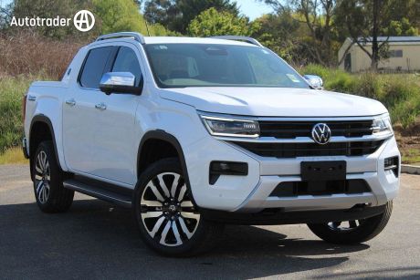 White 2024 Volkswagen Amarok Dual Cab Utility Aventura TSI452 4Motion