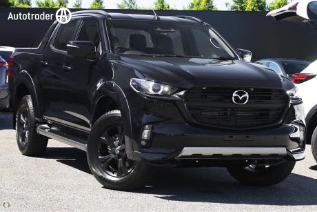 Black 2024 Mazda BT-50 Dual Cab Pick-up SP (4X4)