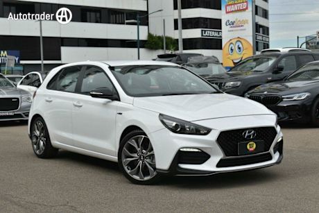 White 2019 Hyundai I30 Hatchback N Line
