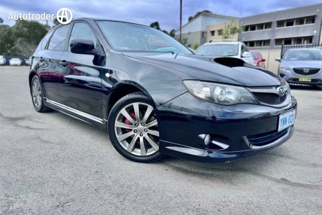 Black 2009 Subaru Impreza Hatchback WRX (awd)