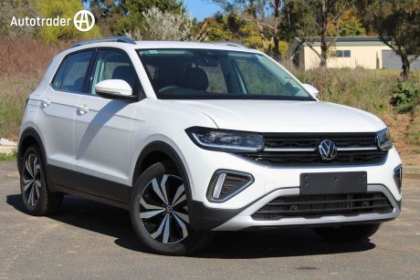 White 2024 Volkswagen T-Cross Wagon 85TSI Style