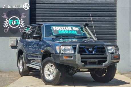 Blue 2000 Nissan Patrol Wagon ST (4X4)