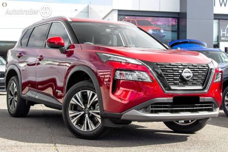 Red 2023 Nissan X-Trail Wagon ST-L (4WD) E-Power (hybrid)