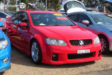 Red 2011 Holden Commodore Sedan SS-V