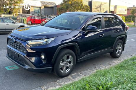 Blue 2022 Toyota RAV4 Wagon GX (awd) Hybrid