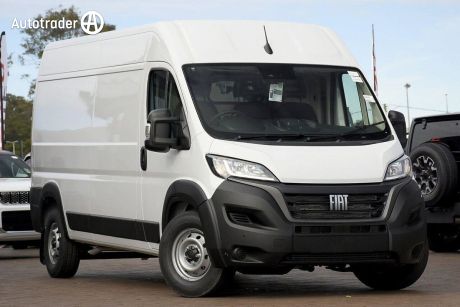 White 2024 Fiat Ducato Commercial Mid Roof LWB