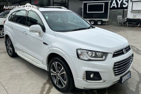 White 2016 Holden Captiva Wagon 7 LTZ (awd)
