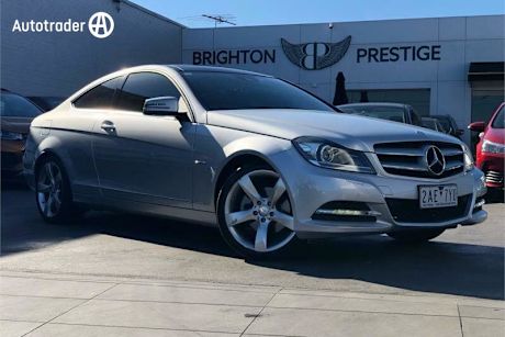 Silver 2012 Mercedes-Benz C250 Coupe BE