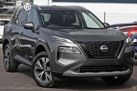 Grey 2023 Nissan X-Trail Wagon ST-L (4WD) E-Power (hybrid)