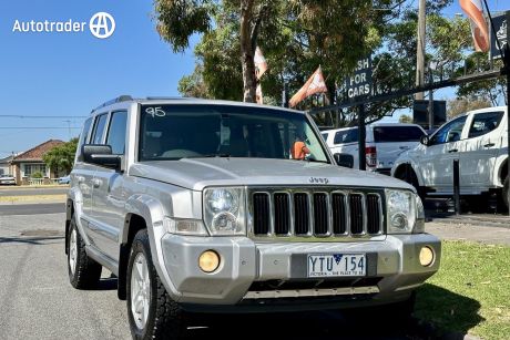 Silver 2006 Jeep Commander Wagon Limited